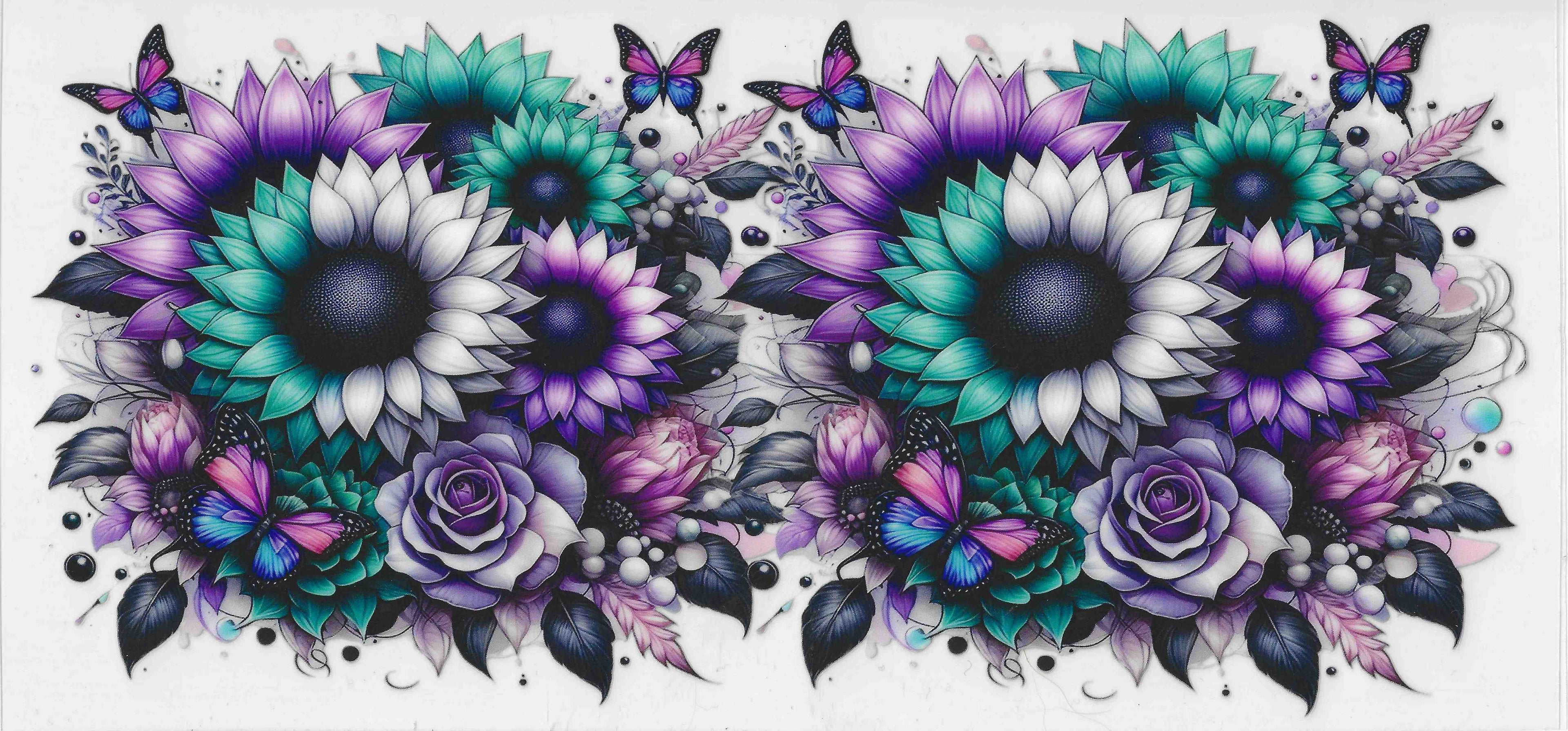 Flowers & Skulls #14