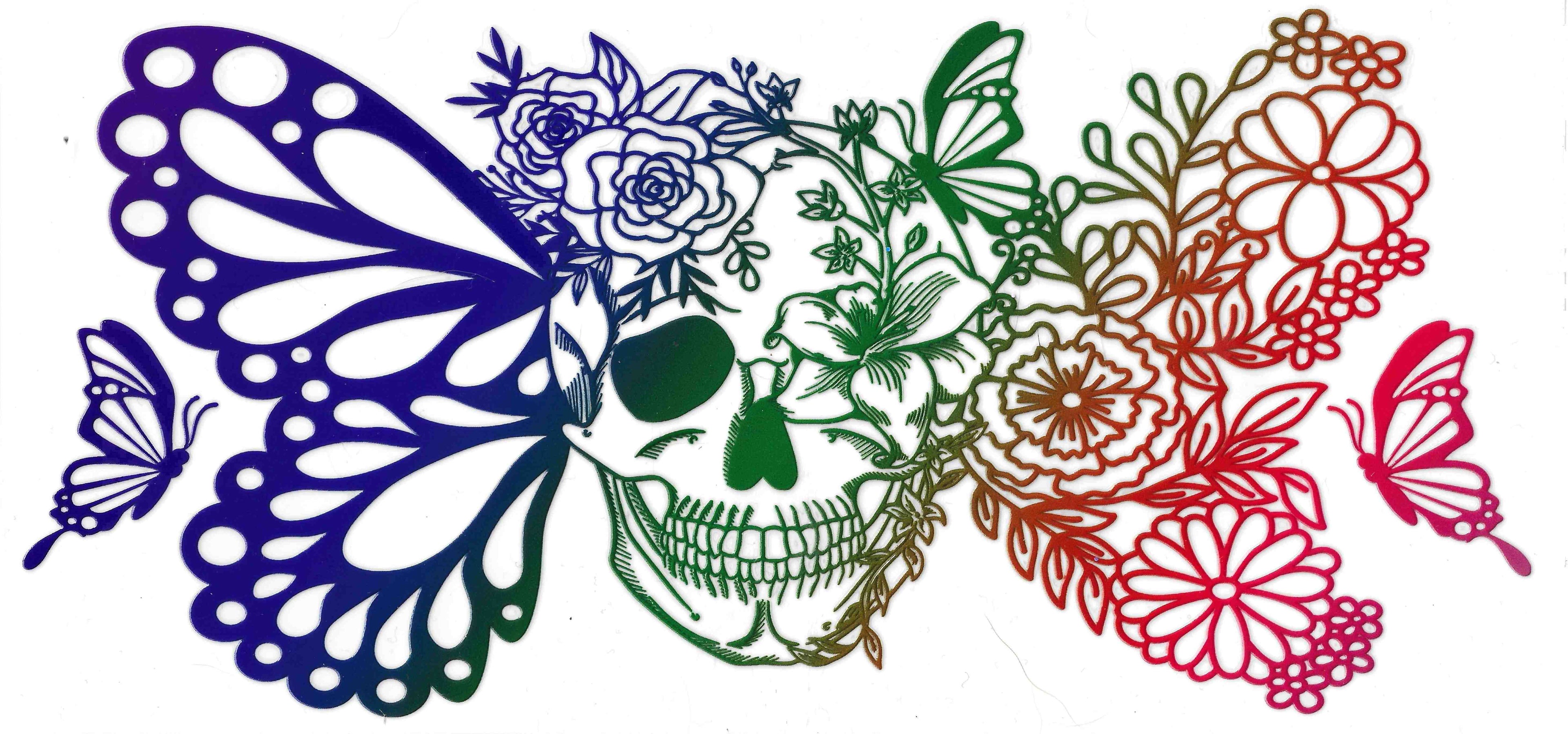 Flowers & Skulls #20
