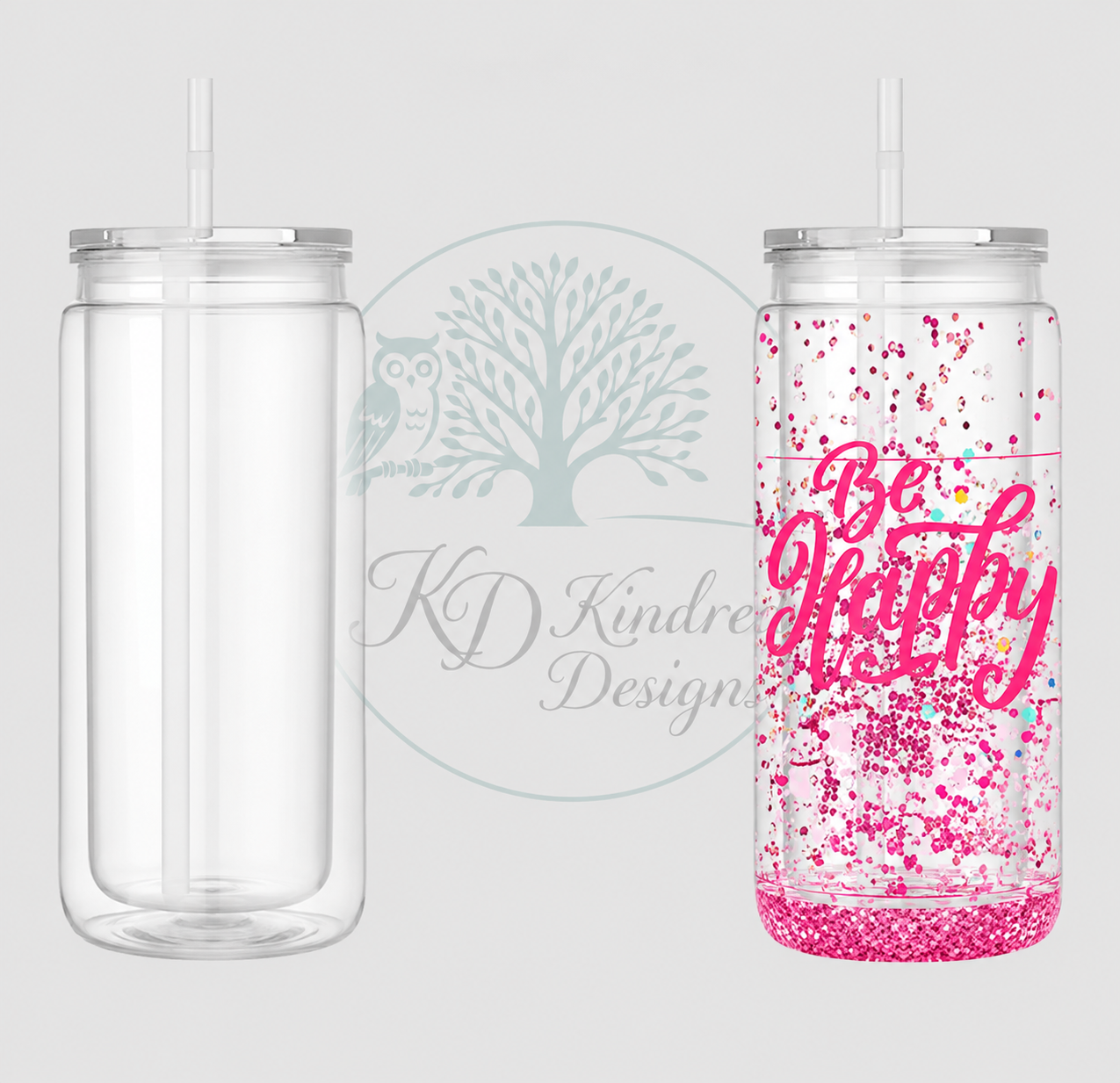 Custom - 20oz GLASS Snowglobe