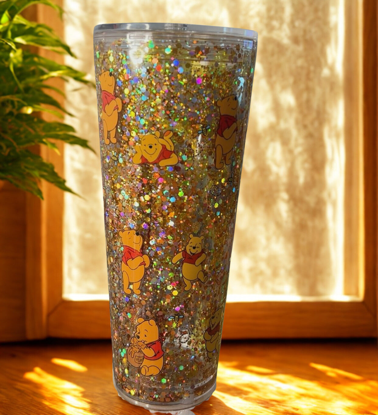 24oz Winnie the Pooh Sparkle Honey Drip