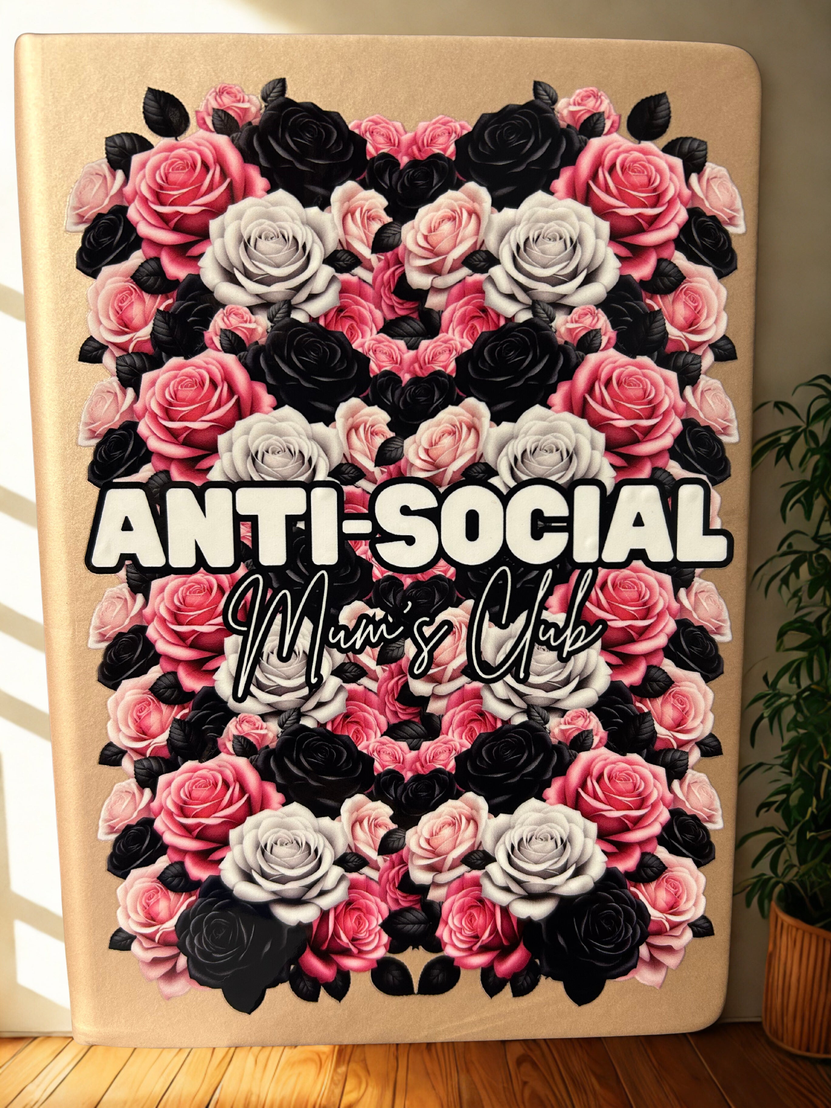 A5 Notebook/Journal - Rose Gold/Pink