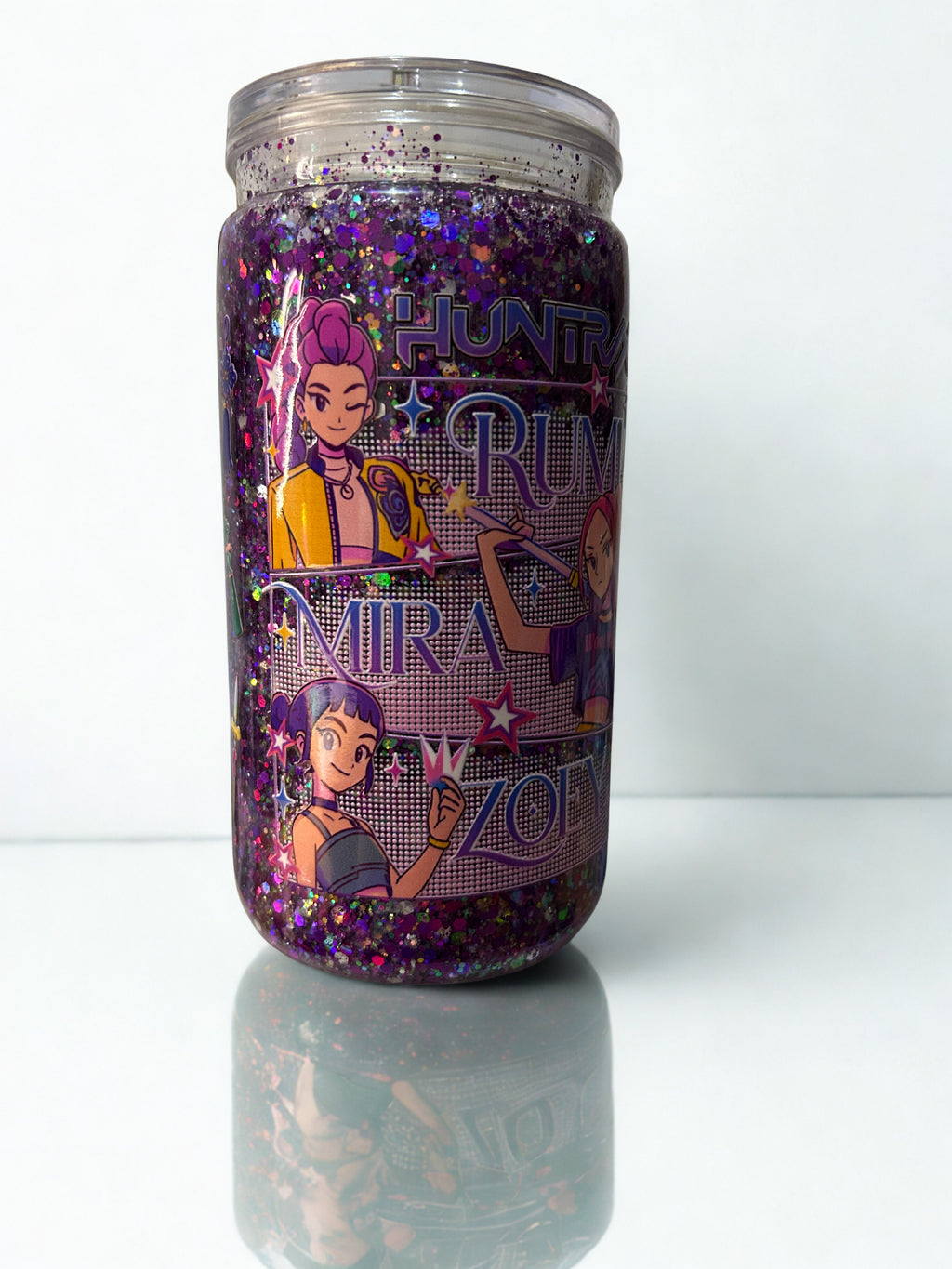 16oz Snow Globe K-Pop Purple