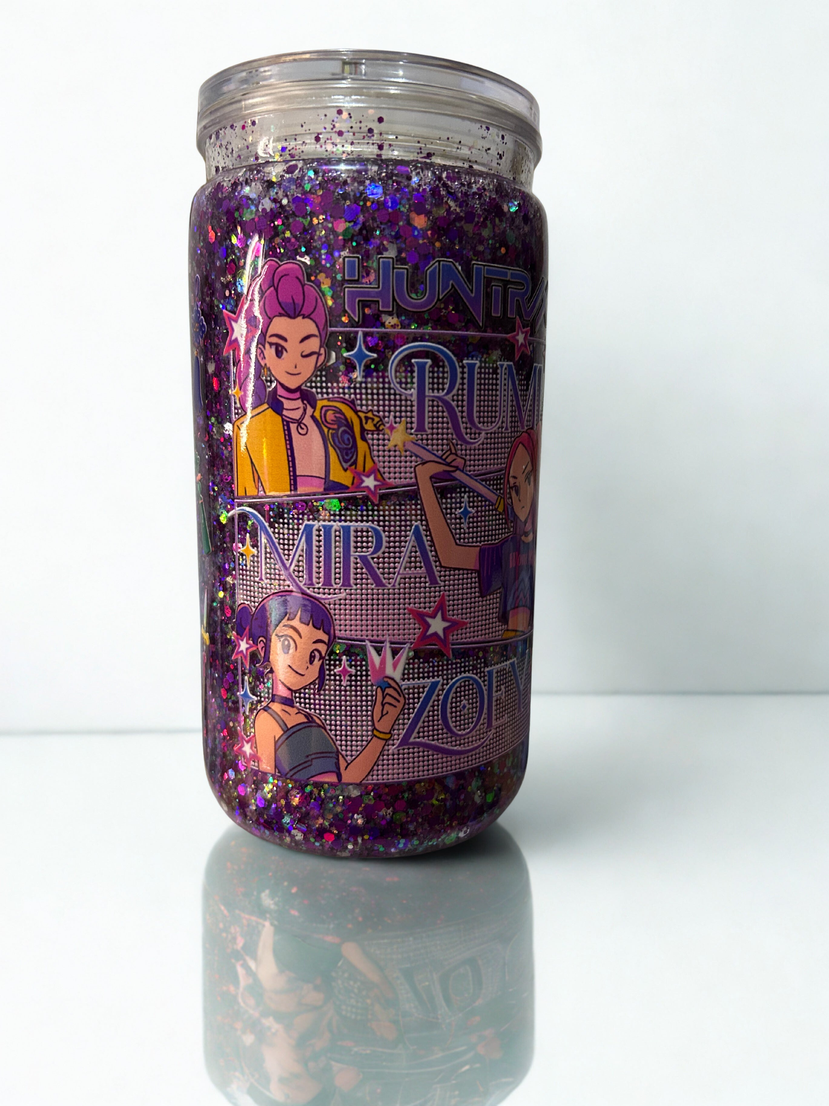 16oz Snow Globe K-Pop Purple