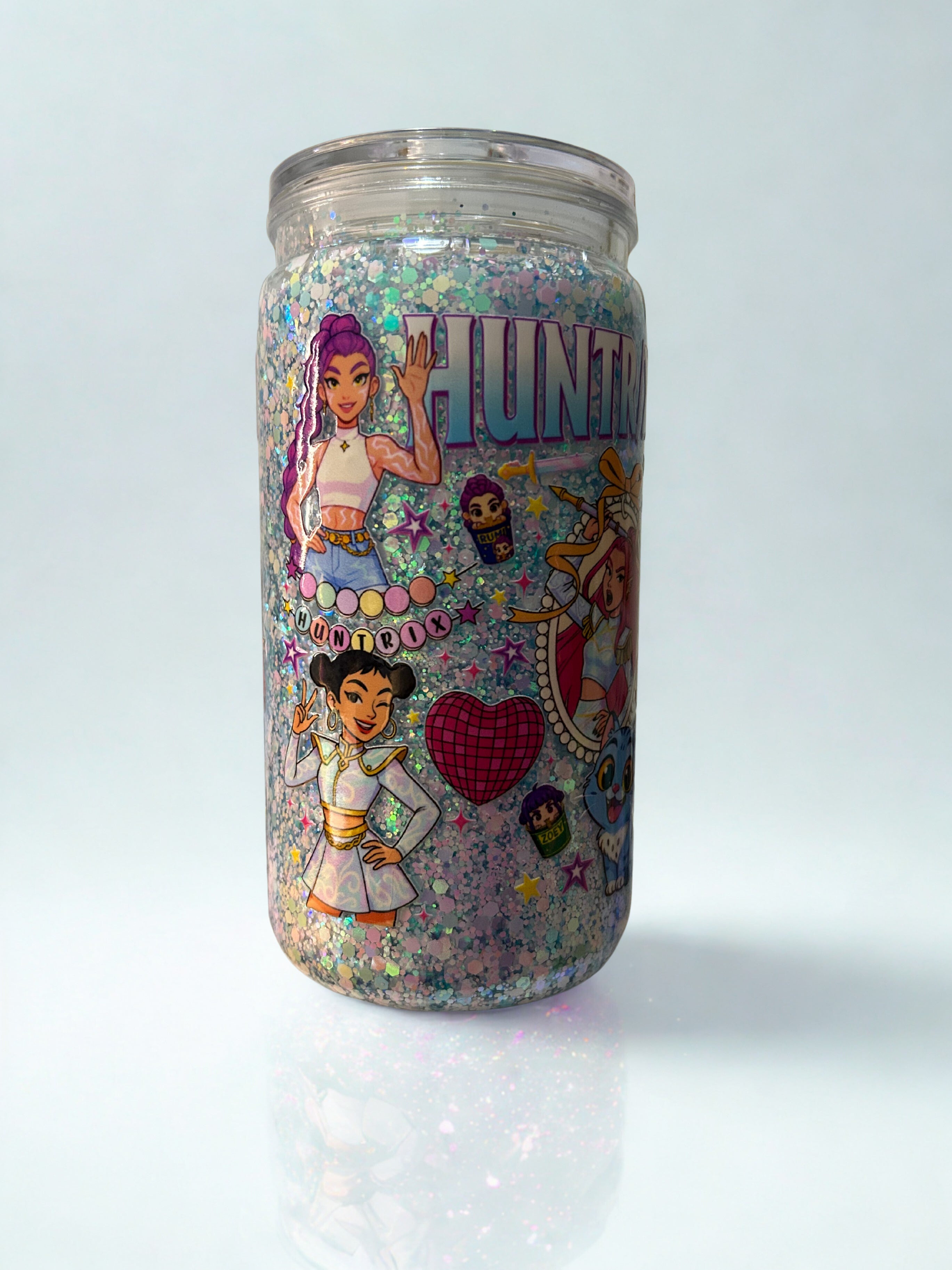 16oz Snow Globe K-Pop Light Blue