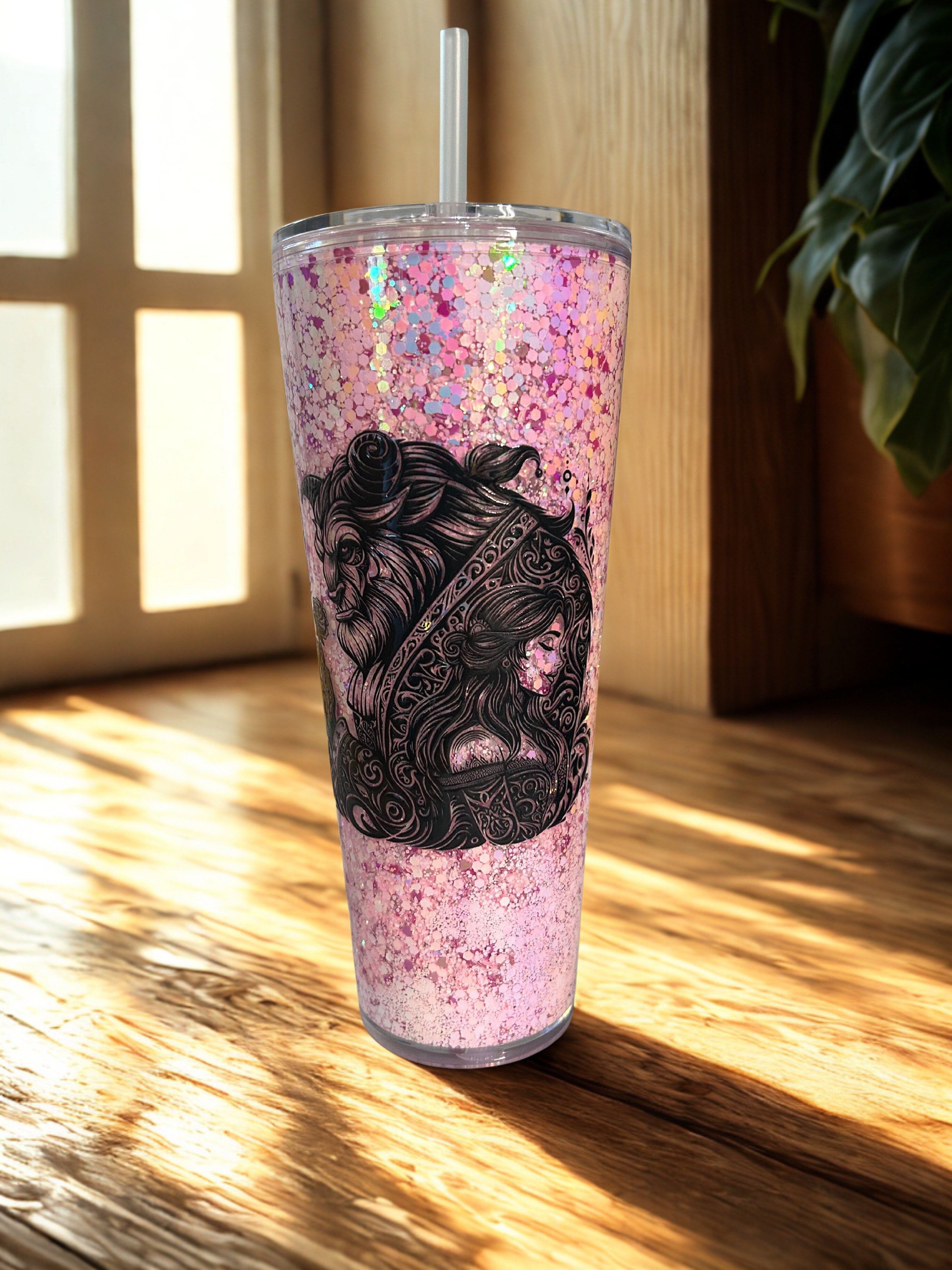 24oz Beauty & the Beast